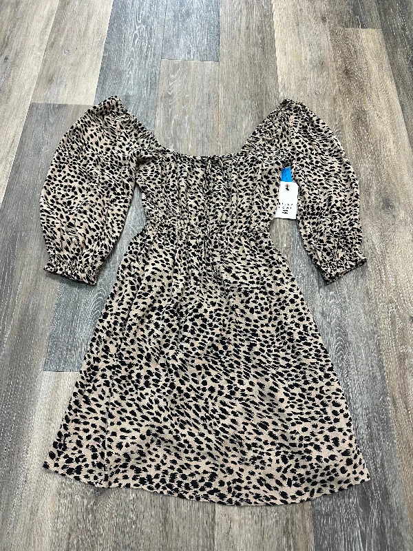 Markdowns Tan Dress Casual Short Billabong, Size M