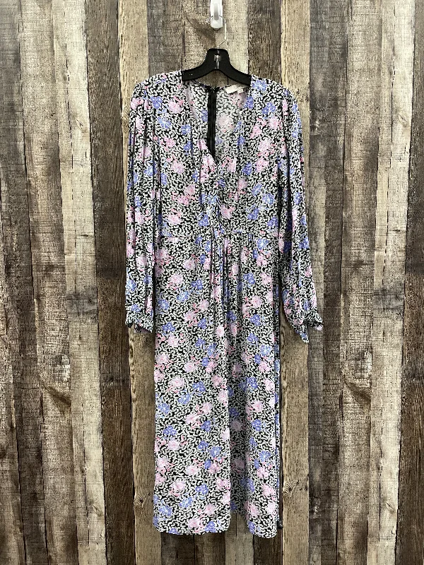Crazy Deals Animal Print Dress Casual Maxi Loft, Size S