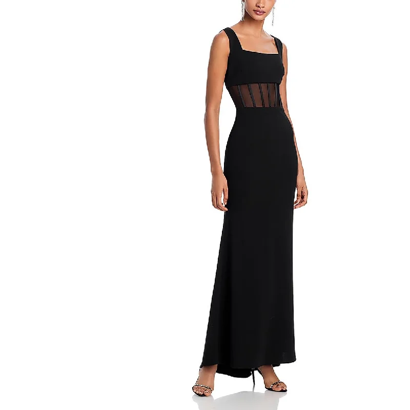 Clearance Items Womens Illusion Formal Evening Dress