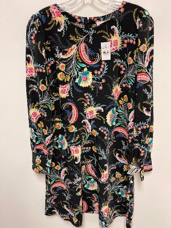 Extra Discounts Floral Print Dress Casual Short Loft, Size S