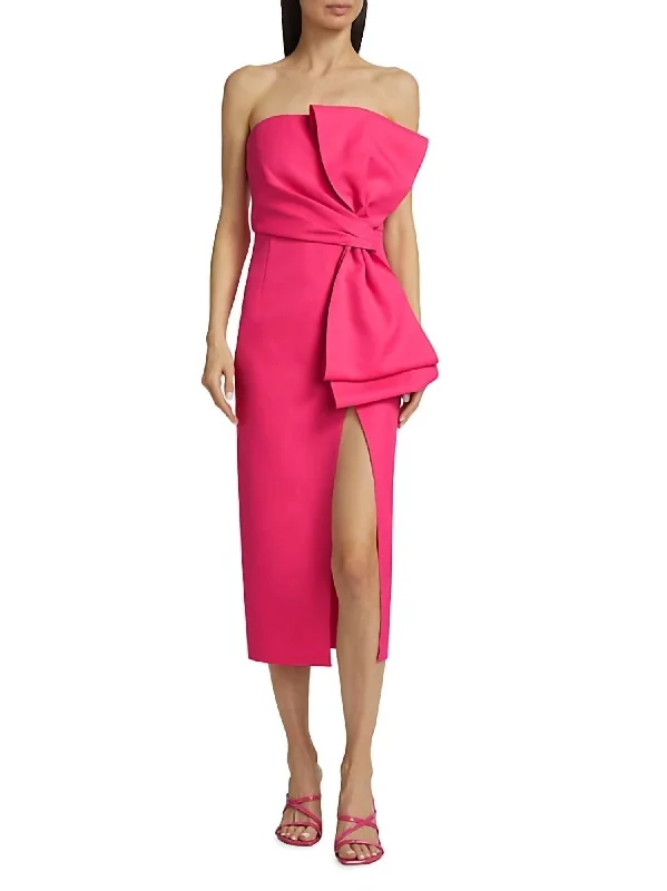 Today Only Brighton Dress In Fuschia
