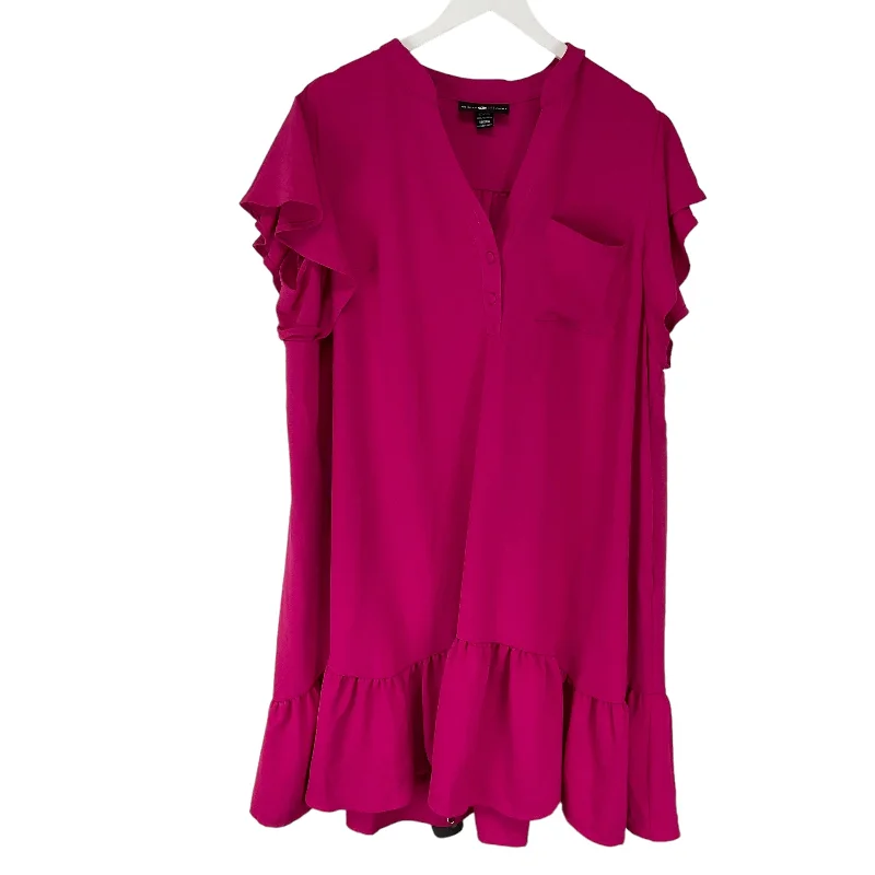 Super Deal Pink Dress Casual Maxi Ashley Stewart, Size 18