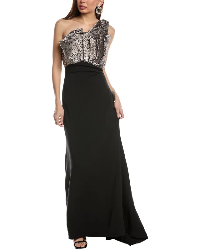 Discount Deals Badgley Mischka Sculptural Gown