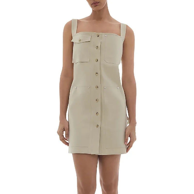 Unbeatable Prices Utility Mini Womens Overalls Utility Mini Dress