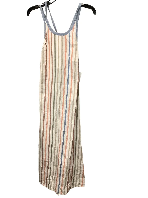 Year-End Sale Striped Pattern Dress Casual Maxi Bcbgmaxazria, Size Xs