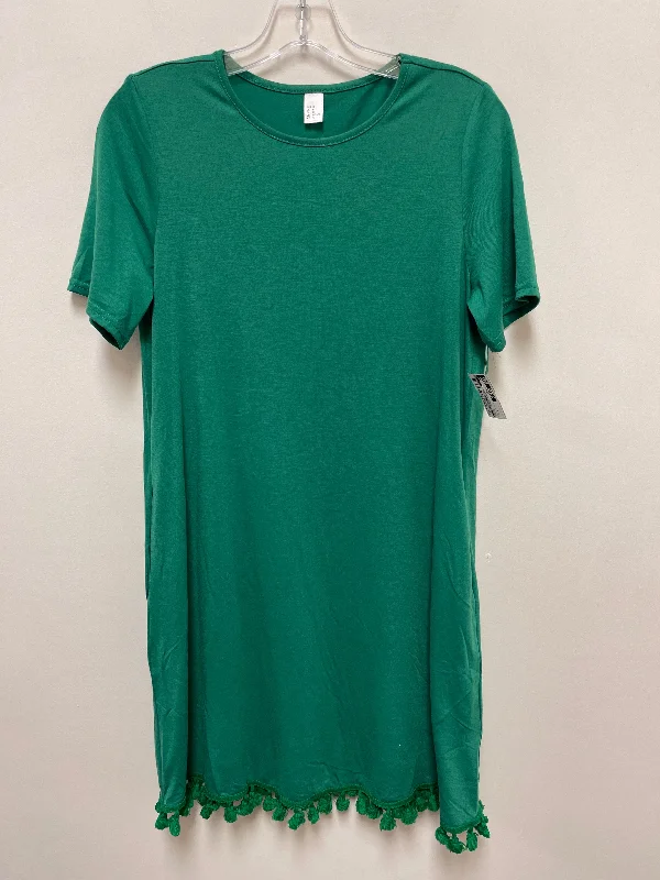 Exclusive Offers Green Dress Casual Short Clothes Mentor, Size M