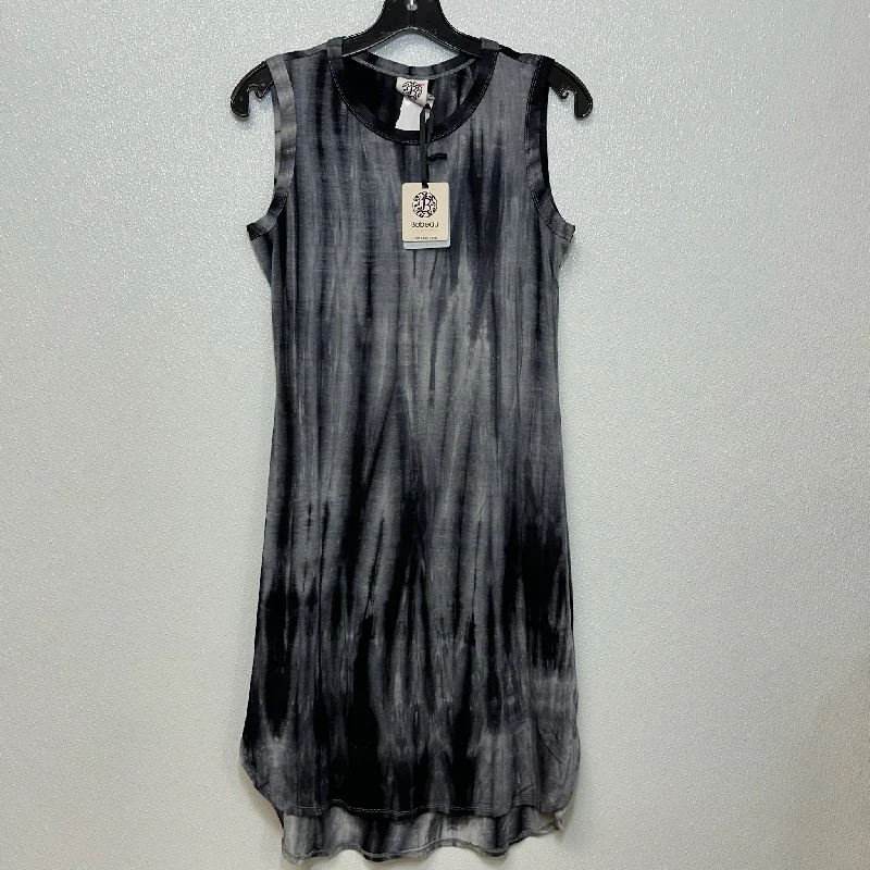 Price Cut Grey Dress Casual Short Bobeau, Size L