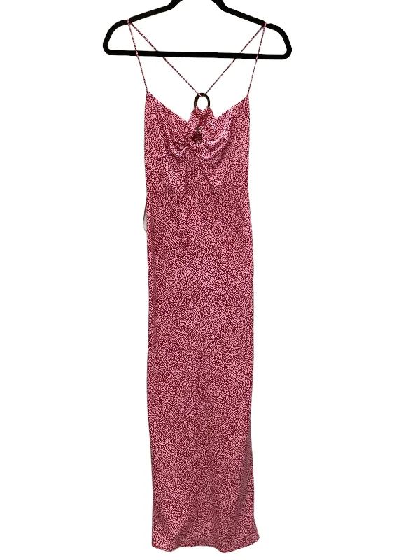 One-DAY Sale Red Dress Casual Midi Zara, Size M