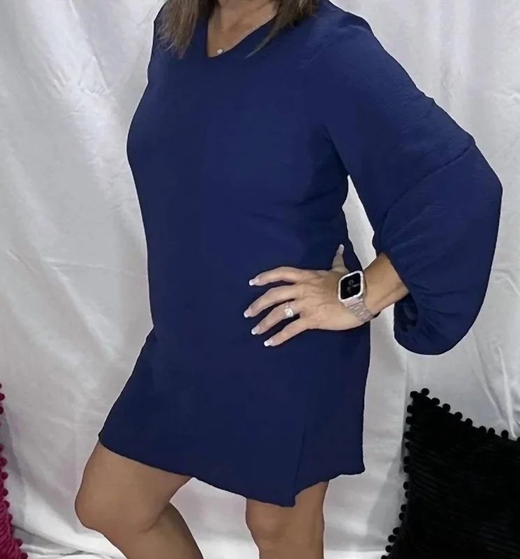 Weekend Special Step Above Dress In Navy