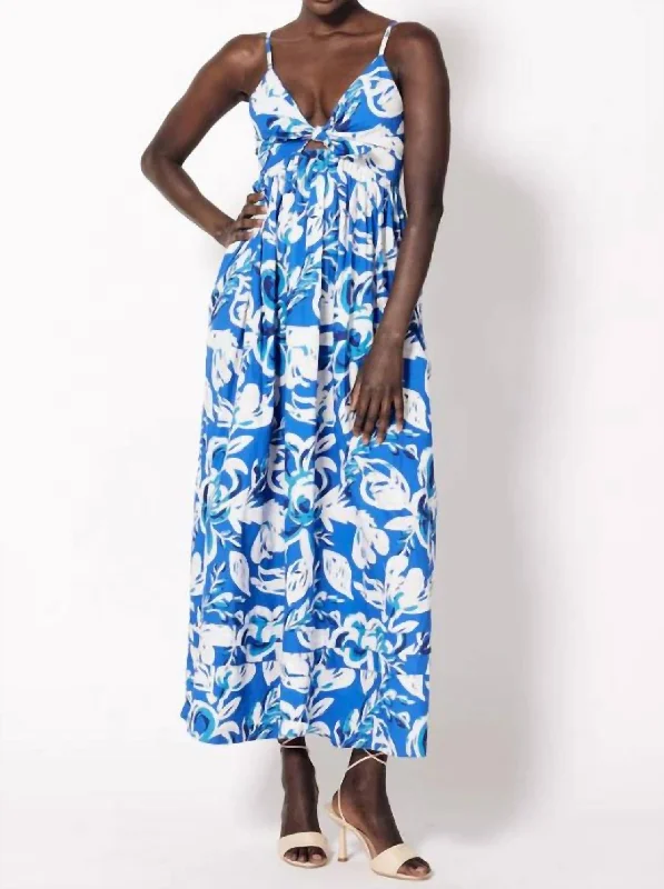 Today’s Deal Annie Ankle Dress In Azure