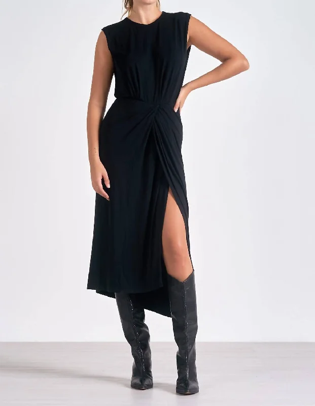 Savings Spectacular Juliet Knit Dress In Black