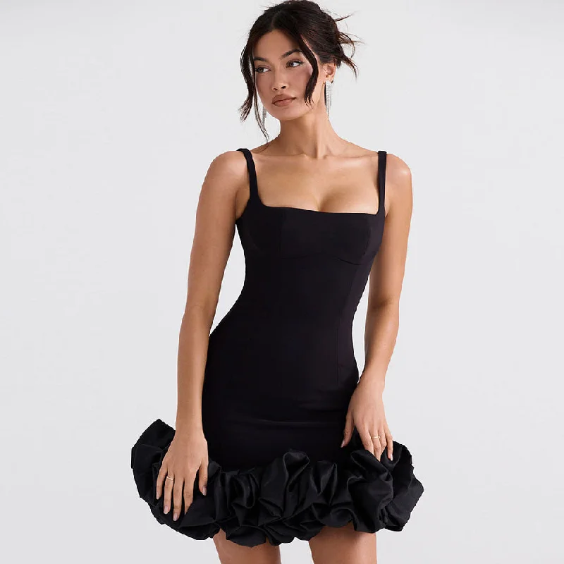 Special Discount Molly Short Black Dress