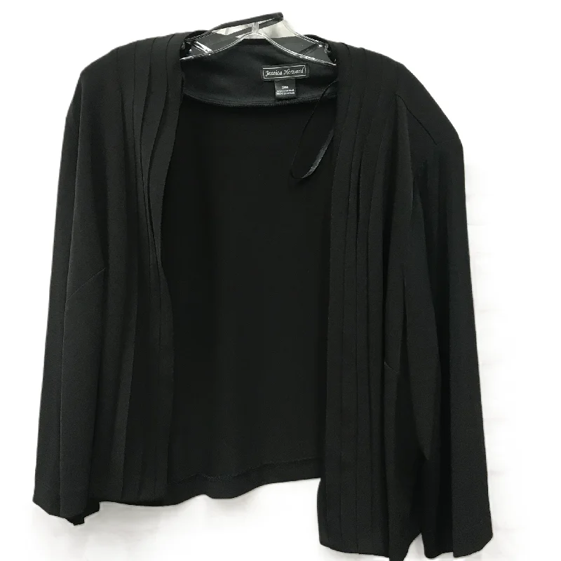 Price Reduction Black Dress Set 2pc By Jessica Howard, Size: 3x
