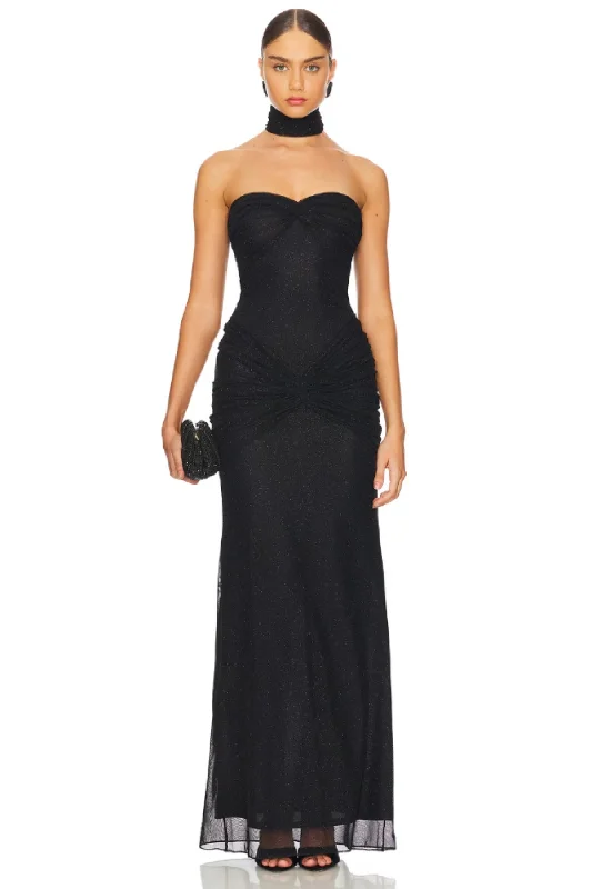 Final Clearance MIRROR PALAIS Starlite Dress (Black)