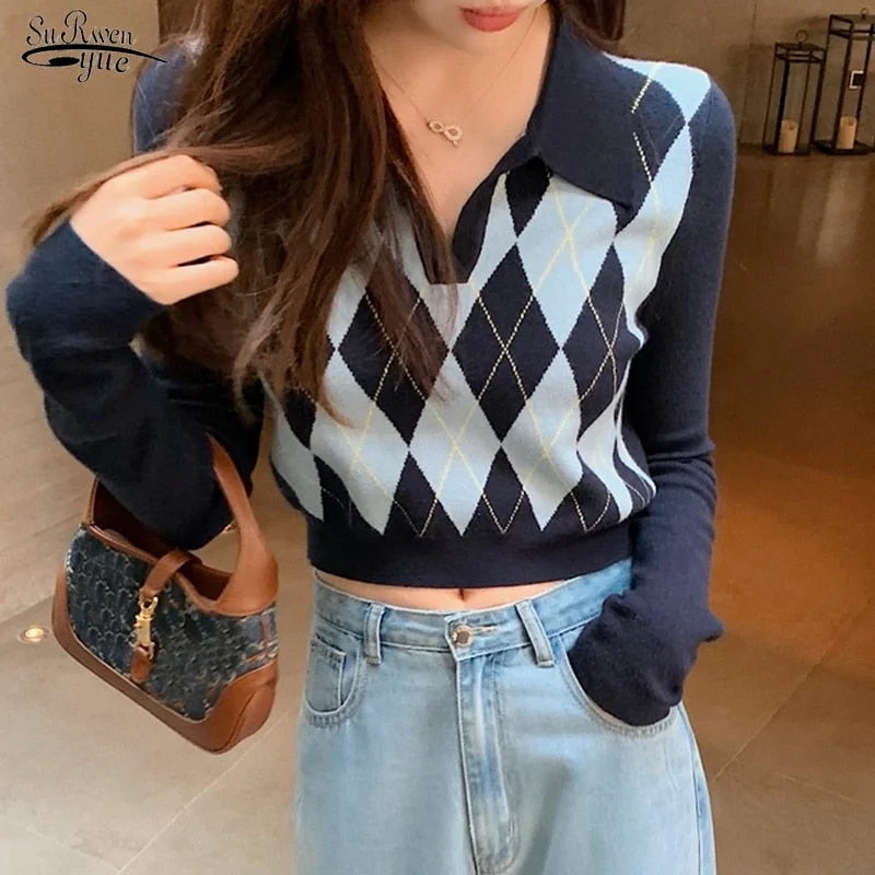 Instant Discount Awakecrm Back To College Autumn Knitted Jumper Sweater V-neck Pullover New Fashion Sweater College Style Sweaters Bottoms Clothes Pull Femme 16474 Instant Discount Awakecrm Back To College Autumn Knitted Jumper Sweater V-neck Pullover New Fashion Sweater College Style Sweaters Bottoms Clothes Pull Femme 16474