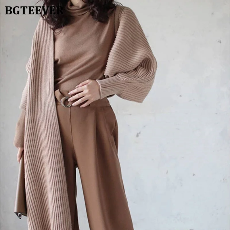 Best Bargains Awakecrm Christmas Gift BGTEEVER Stylish Chic Asymmetrical Open Stitch Sweaters for Women Autumn Winter Full Sleeve Loose Female Knitted Cardigans Best Bargains Awakecrm Christmas Gift BGTEEVER Stylish Chic Asymmetrical Open Stitch Sweaters for Women Autumn Winter Full Sleeve Loose Female Knitted Cardigans