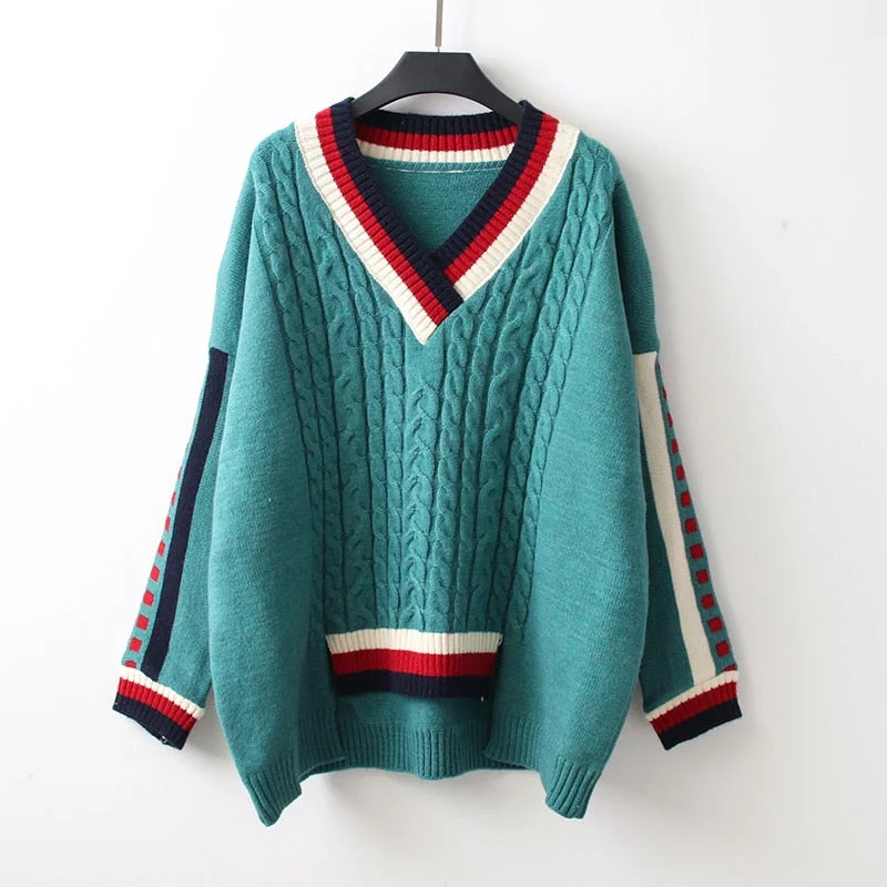 Online Specials Awakecrm Christmas Gift H.SA Korean Style Women Winter Fashion Pullover And Sweaters V Neck Twisted Irregular Pull Femme Sueter Mujer Invierno Online Specials Awakecrm Christmas Gift H.SA Korean Style Women Winter Fashion Pullover And Sweaters V Neck Twisted Irregular Pull Femme Sueter Mujer Invierno