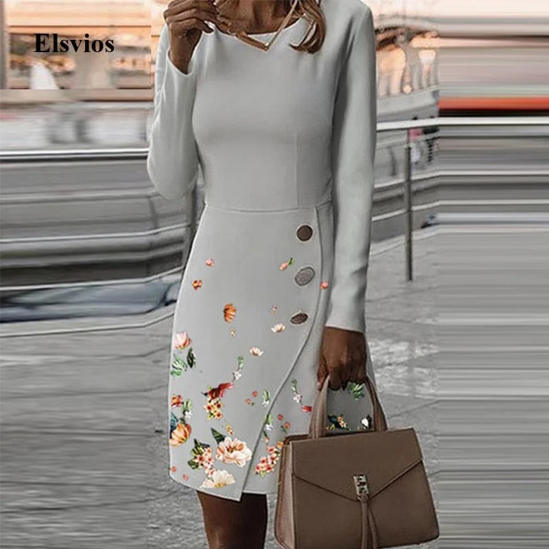 Deal Dash Vintage Floral Print Office Lady Dress Elegant O-Neck Long Sleeve Party Dress Spring Women Slim A-Line Mini Dress Vestidos Deal Dash Vintage Floral Print Office Lady Dress Elegant O-Neck Long Sleeve Party Dress Spring Women Slim A-Line Mini Dress Vestidos
