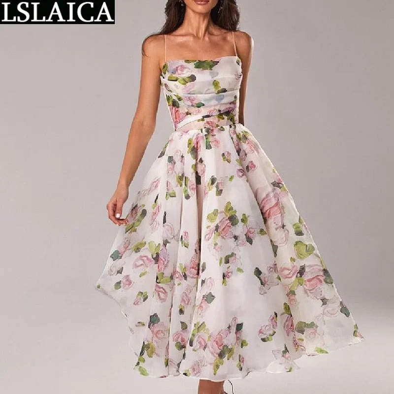 Discount Days Awakecrm Items Women's Evening Dress Backless A-line Big Swing Elegant Suspender Dresses Summer Boho Fashion Midi Floral Dress Discount Days Awakecrm Items Women's Evening Dress Backless A-line Big Swing Elegant Suspender Dresses Summer Boho Fashion Midi Floral Dress