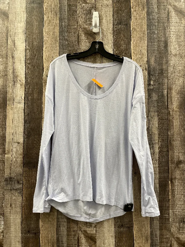 Don't Wait Athletic Top Long Sleeve Crewneck By Lululemon  Size: S