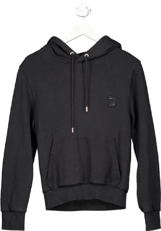 Exclusive Savings Filling Pieces Black Hoodie UK XS