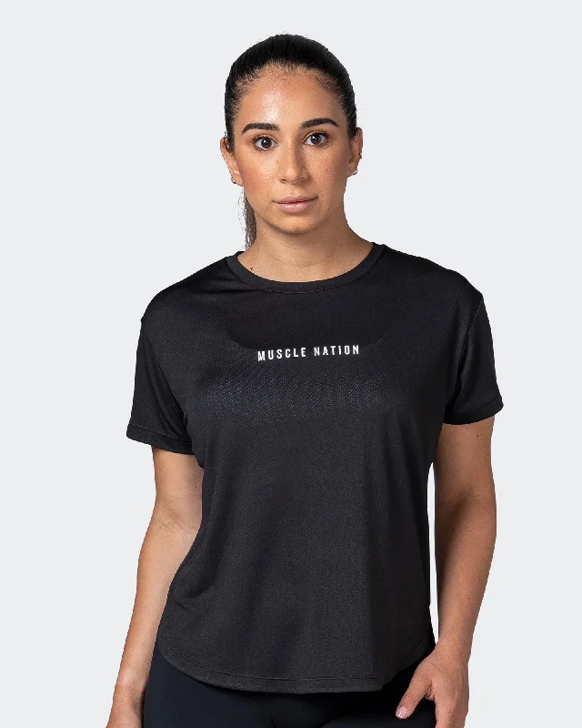 One-DAY Sale Limitless Training Tee - Black