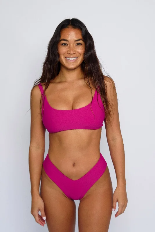 Super Sale Mya Top - Fuchsia