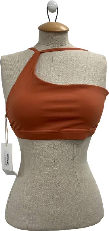 Mega Sale sefi Orange Cross Over Sports Bra UK M