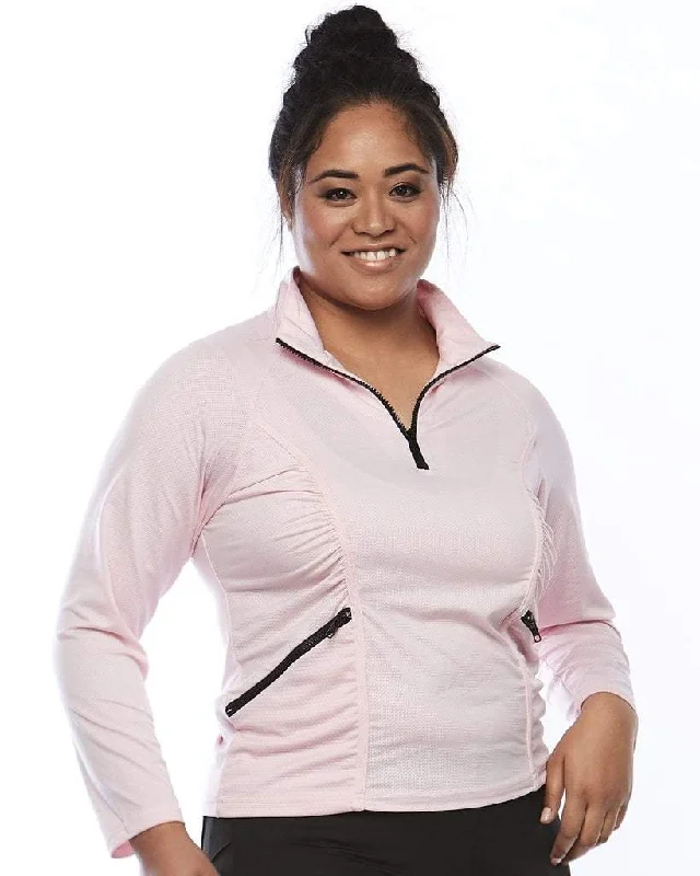 Final Markdown Stay Cool Long Sleeve Shirt-Pink