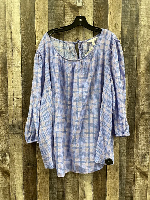 Reduced Prices Top Long Sleeve By Lc Lauren Conrad  Size: 4x