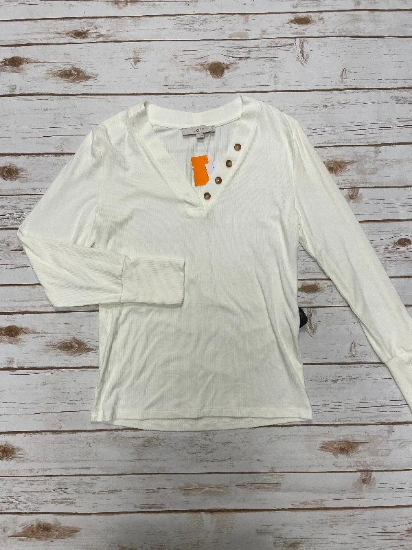Savings Alert Top Long Sleeve By Loft  Size: L