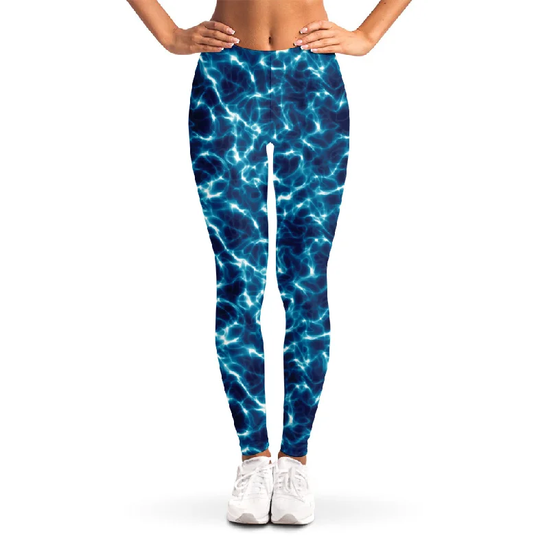 Factory Direct Sale Plasma Energy Print Women's Leggings