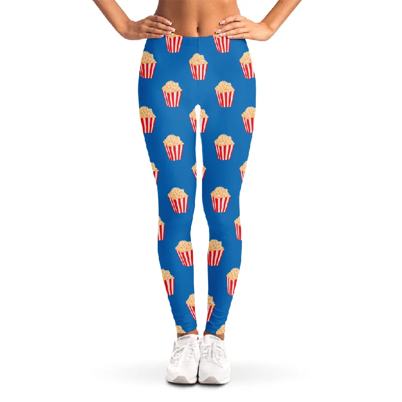 Special Price Popcorn Box Pattern Print Women's Leggings