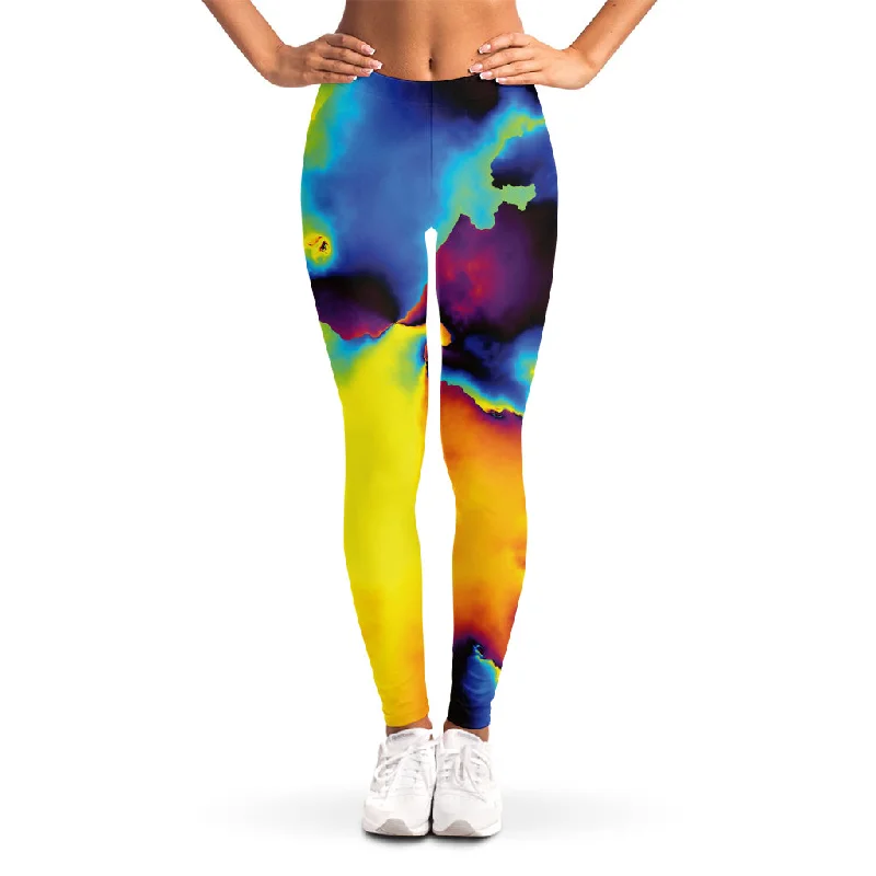 Huge Discounts Psychedelic Acid Print Women's Leggings