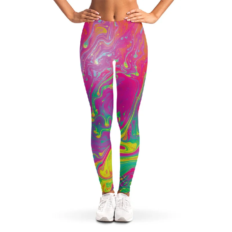 Discount Deals Psychedelic Formed Print Women's Leggings