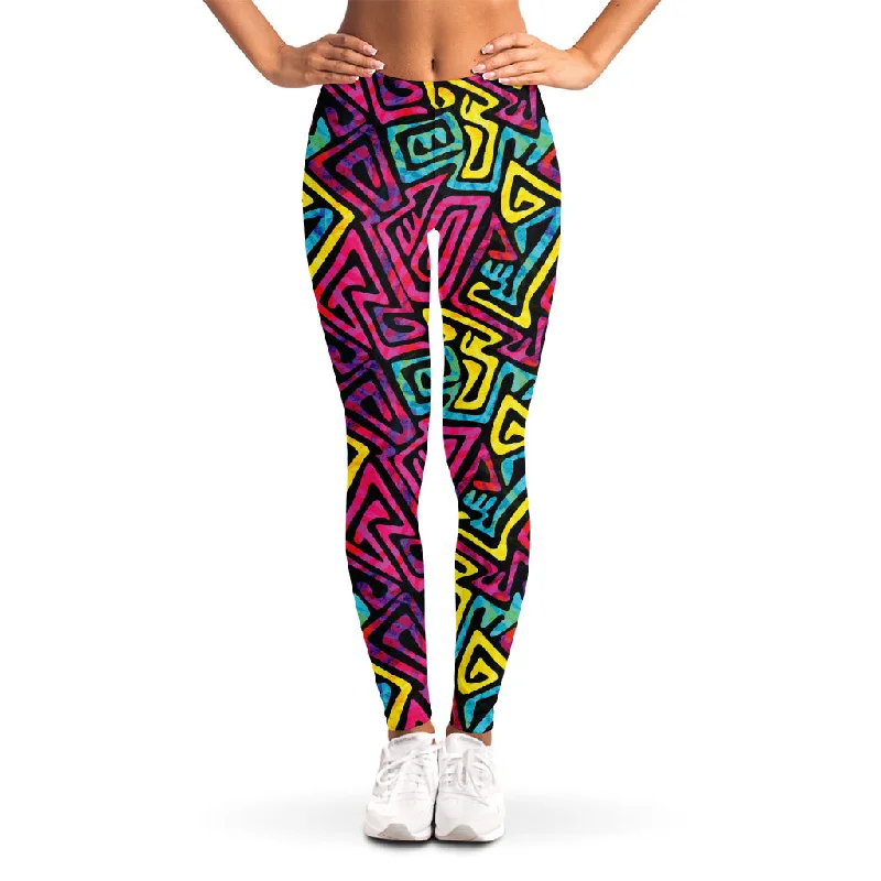 Incredible Offers Psychedelic Funky Pattern Print Women's Leggings
