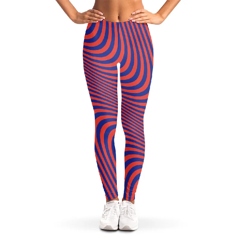 Price Drop Psychedelic Illusion Print Women's Leggings