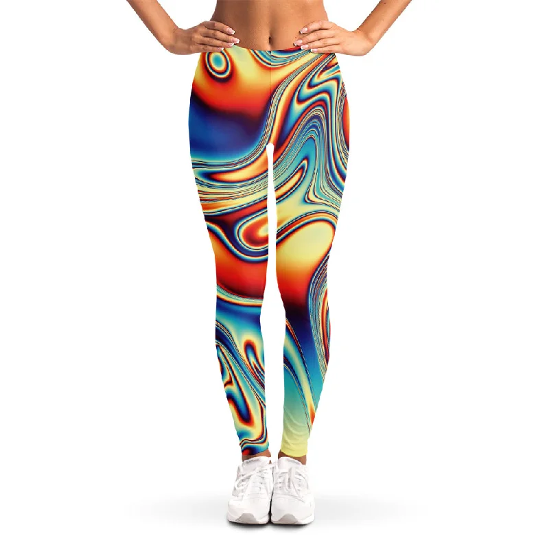 The Best Prices Psychedelic Wave Print Women's Leggings