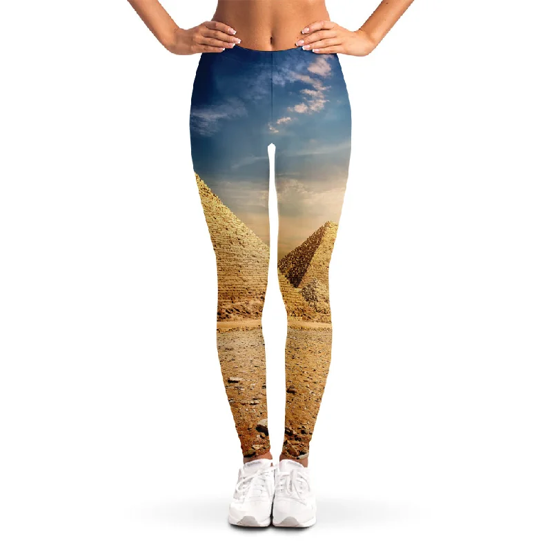 Best Seller Pyramid Sunset Print Women's Leggings