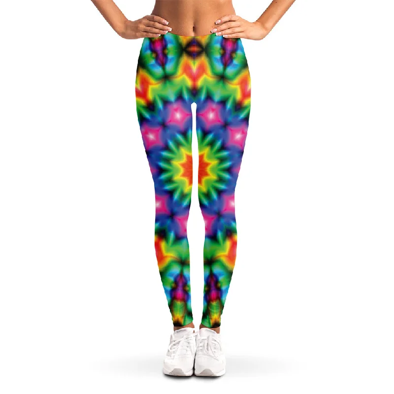 Great Bargains Rainbow Kaleidoscope Print Women's Leggings