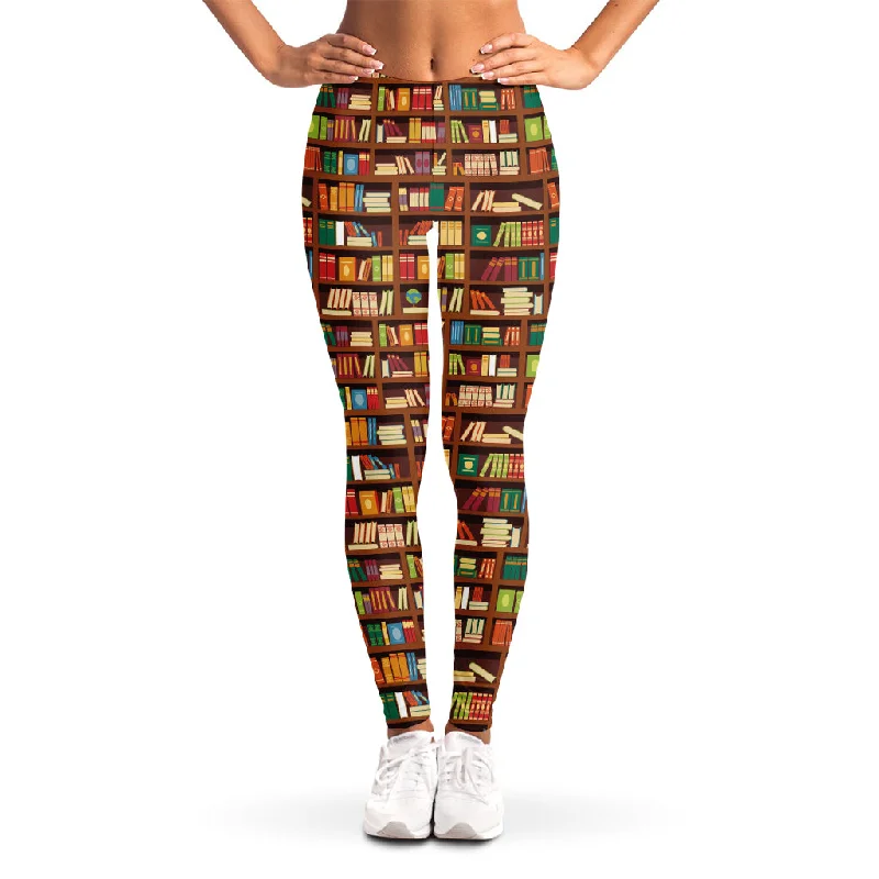 Exclusive Access Reading Library Pattern Print Women's Leggings