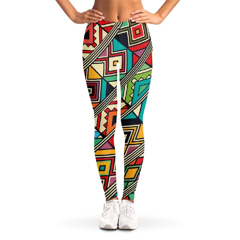 Price Cut Retro African Ethnic Tribal Print Women's Leggings