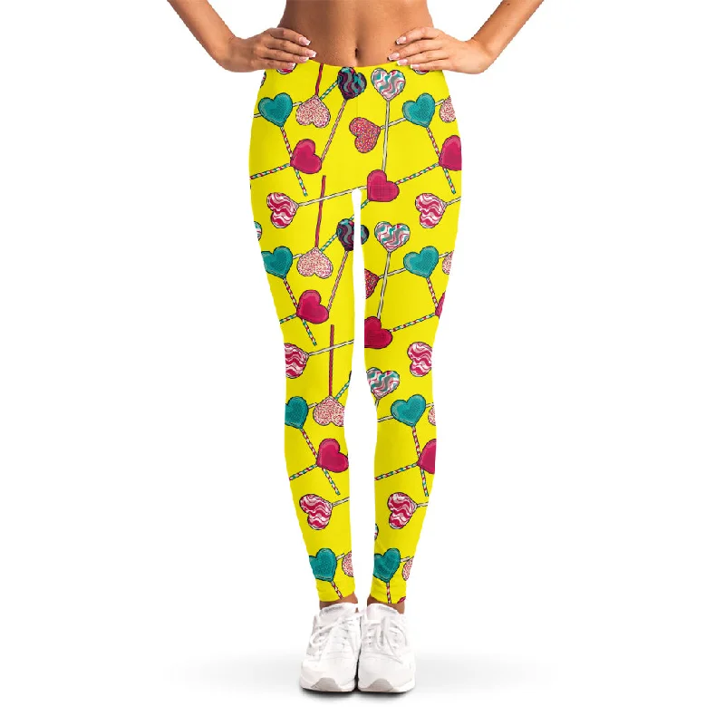 Daily Deals Retro Lollipop Print Women's Leggings