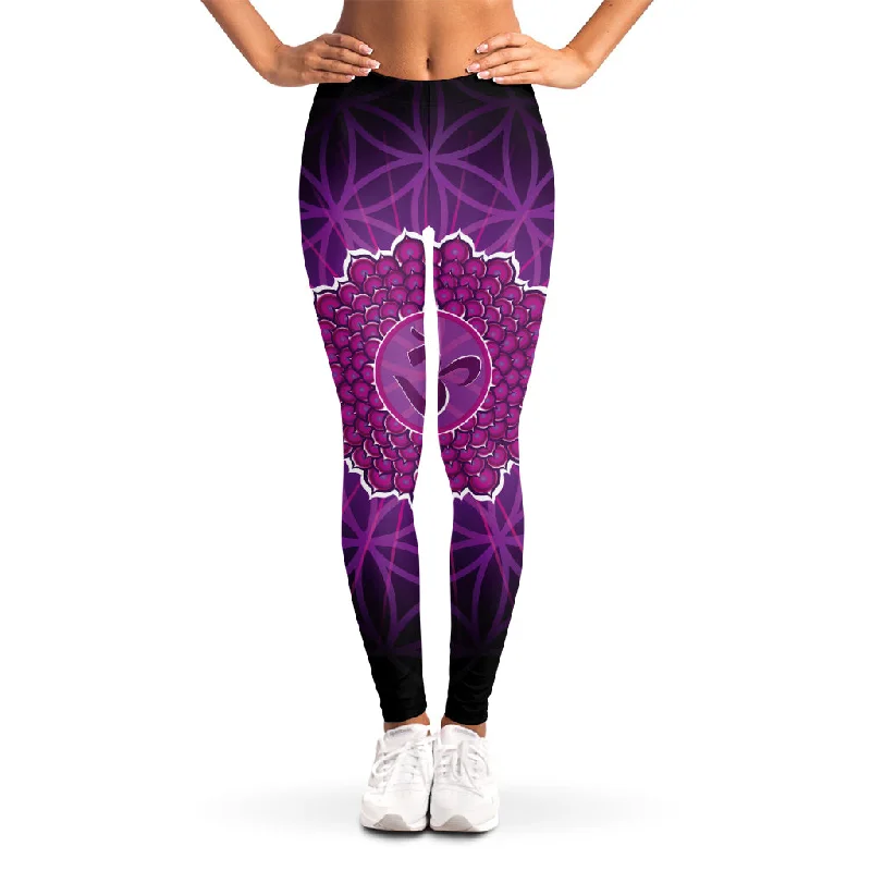 Special Buy Sahasrara Chakra Spiritual Print Women's Leggings
