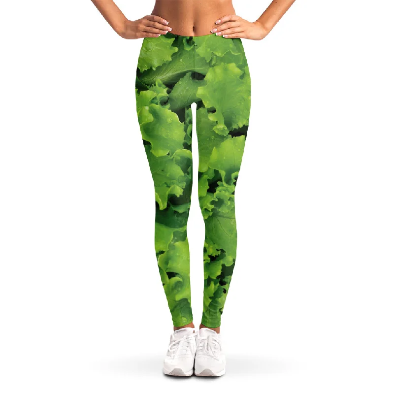 Warehouse Sale Salad Vegetable Print Women's Leggings