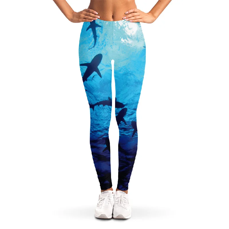 Discount Days Shark Underwear Print Women's Leggings