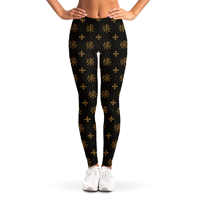 Get It Before It’s Gone Sigla Orthodox Pattern Print Women's Leggings