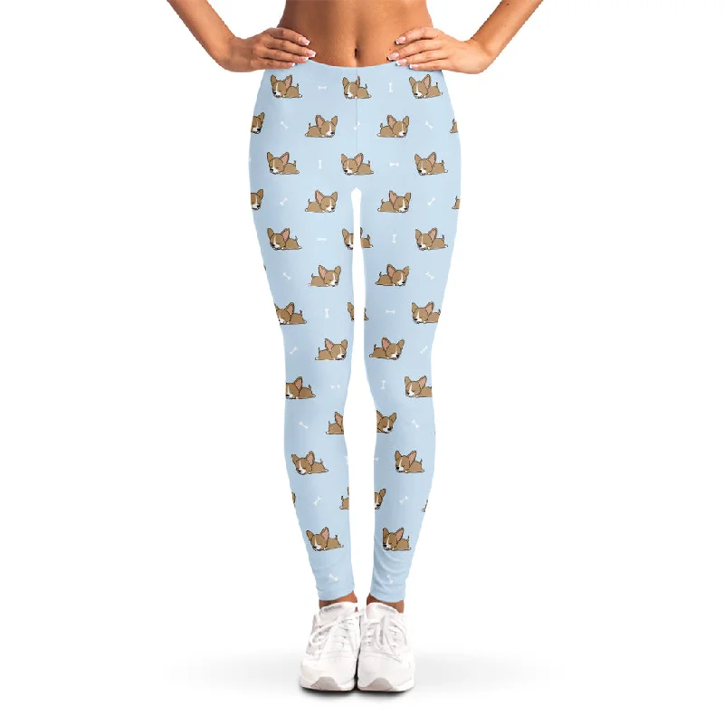 Today’s Deal Sleeping Chihuahua Pattern Print Women's Leggings