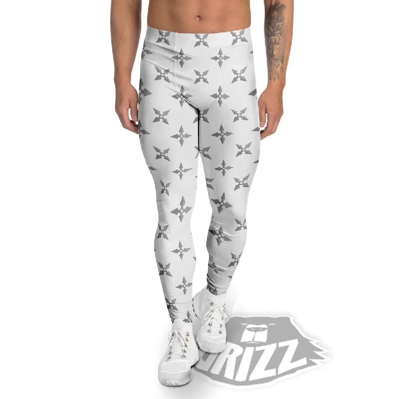 Midnight Sale Weapon Ninja Print Pattern Men's Leggings