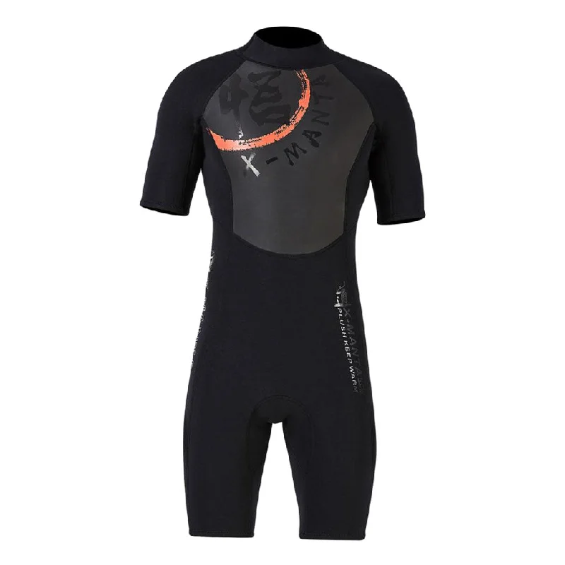 Savings Event Maxbell 1Piece Men 1.5mm Diving Wetsuit One-Piece Short Sleeve Wet Suit Jumpsuit XL Savings Event Maxbell 1Piece Men 1.5mm Diving Wetsuit One-Piece Short Sleeve Wet Suit Jumpsuit XL